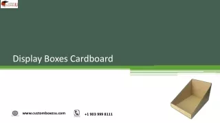 display boxes cardboard