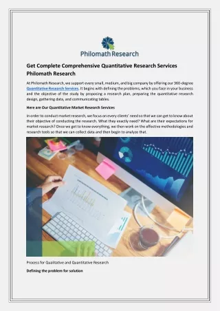 get complete comprehensive quantitative research