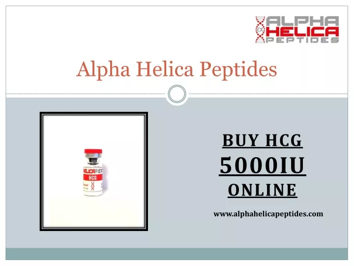 alpha helica peptides