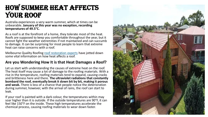 how summer heat affects how summer heat affects