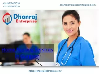home nursing services in gurgaon
