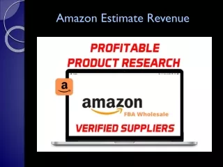 Amazon Estimate Revenue