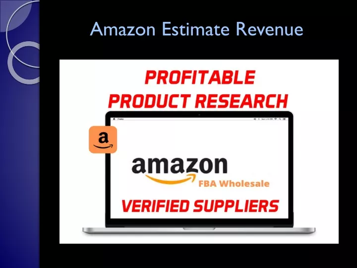 amazon estimate revenue