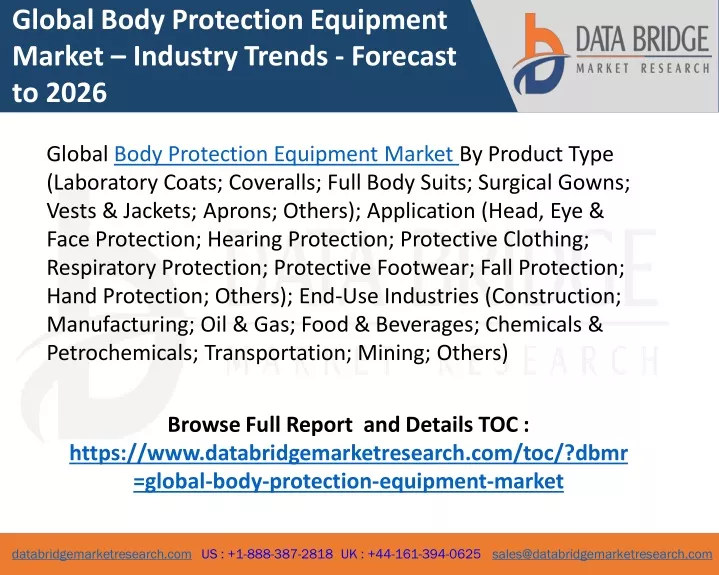 global body protection equipment market industry