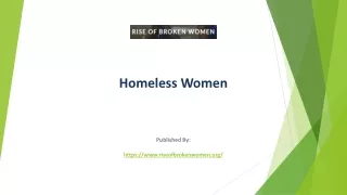 Homeless Women
