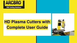 hd plasma cutters with complete user guide
