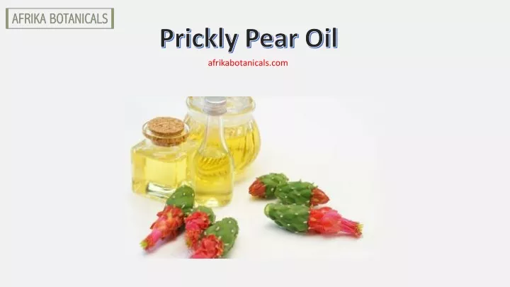 prickly pear oil