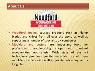 MOULDING, CUTTERS & ACCESSORIES