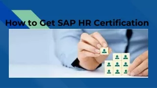 How to Get SAP HR Certification