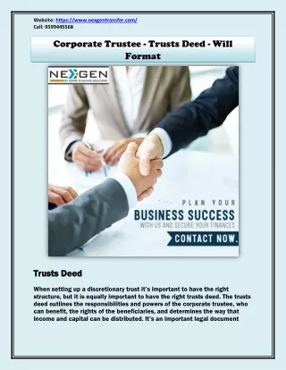 website https www nexgentransfer com call