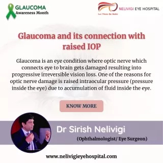 Glaucoma - Best Eye Hospitals in Bellandur, Bangalore - Nelivigi Eye Hospital