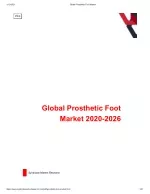 Prosthetic Foot Market Size, Share, Application Analysis, Regional Outlook, Growth Trends, Key Players, Competitive Stra