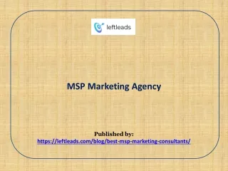 MSP Marketing Agency