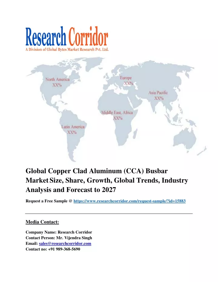 global copper clad aluminum cca busbar market
