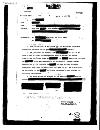 UFO File THE BLACK VAULT