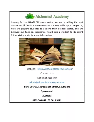 looking for the naati ccl exam online