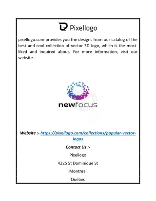 pixellogo com provides you the designs from