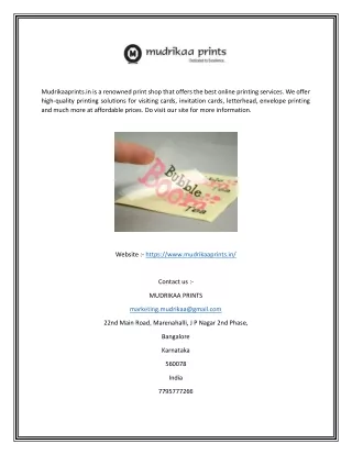 Invitation Cards Maker | Mudrikaaprints.in