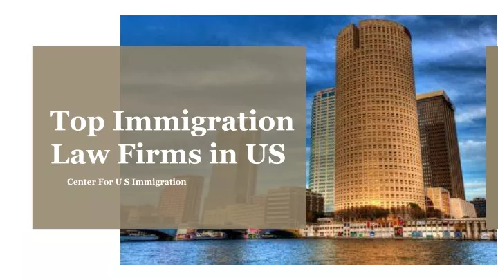 top immigration law firms in us