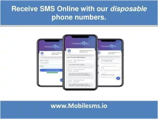 Receive Sms Online With Our Disposable Phone Numbers