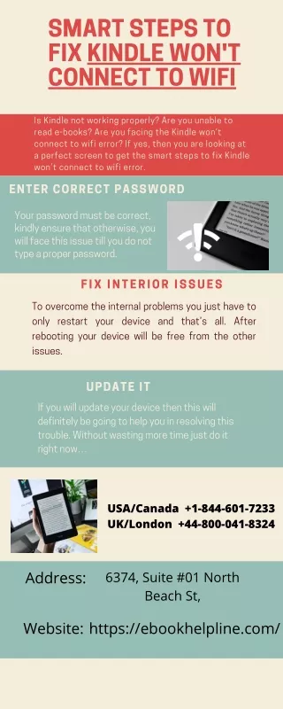 smart steps to fix kindle won t connect to wifi