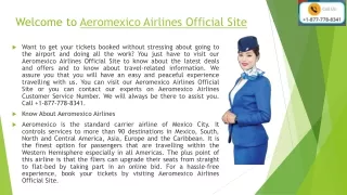 welcome to aeromexico airlines official site