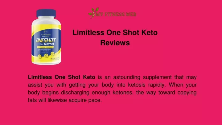 limitless one shot keto reviews