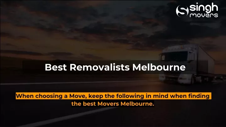 best removalists melbourne