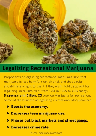 Legalizing Recreational Marijuana