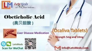 Indian Obeticholic Tablets Brands Supplier | Generic Ocaliva Cost USA