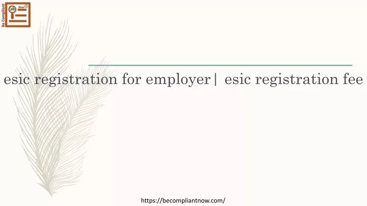esic registration for employer esic registration