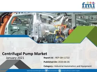 centrifugal pump market