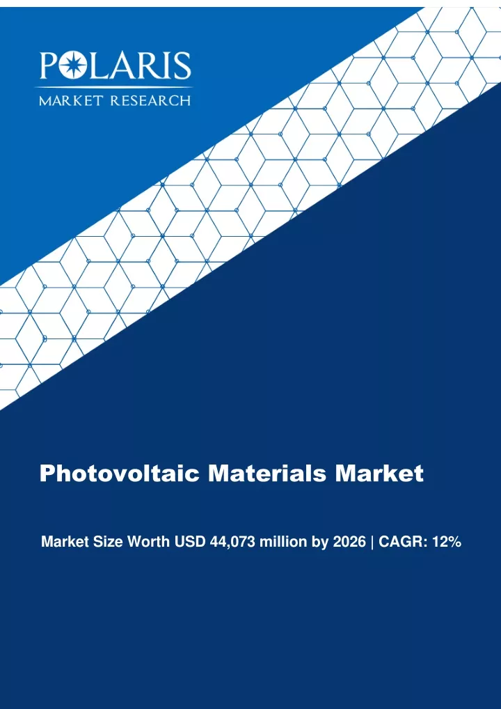 photovoltaic materials market