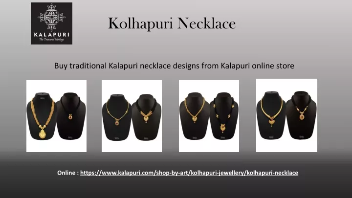 kolhapuri necklace