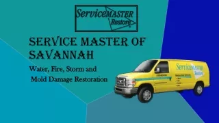 service master of savannah