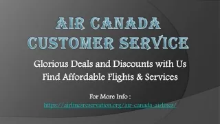 air canada customer service