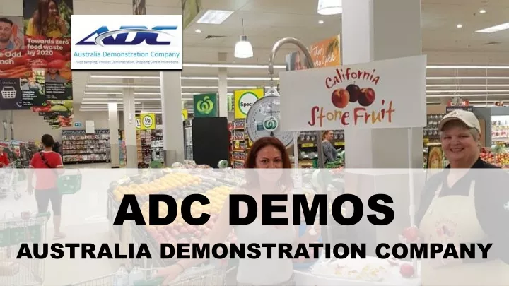 adc demos australia demonstration company