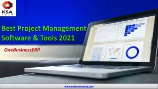 Best Project Management Software & Tools 2021 | OneBusinessERP