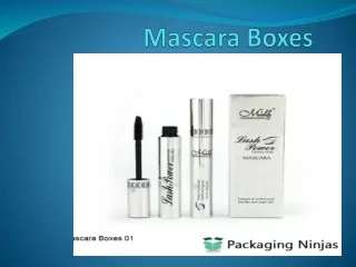 Get 20% Flat Off On Custom Mascara Boxes At PackagingNinjas