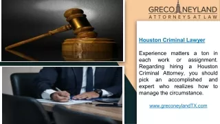 Houston Criminal Lawyer