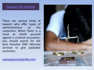 Houston DWI Attorney