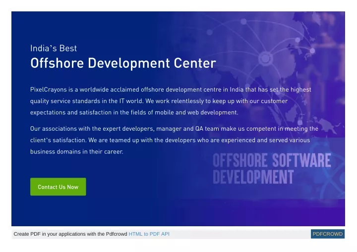 india s best offshore development center