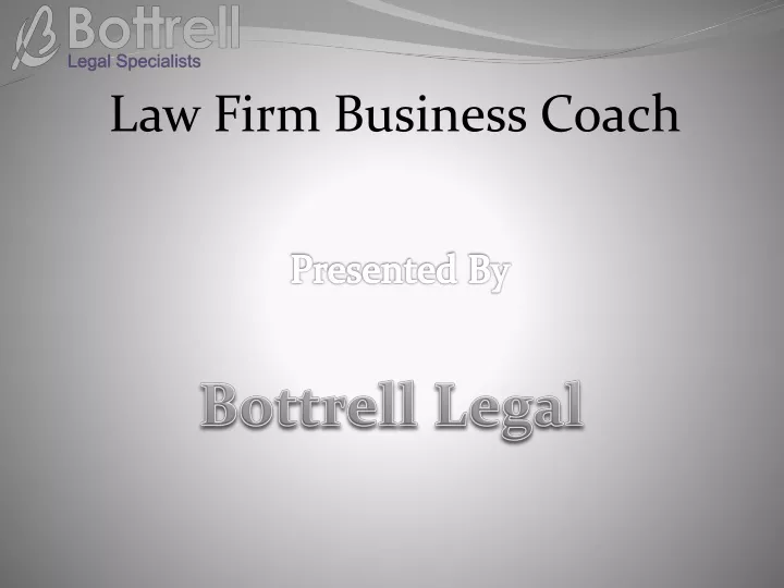 law firm business coach