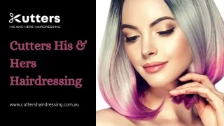 Hair Treatment Services in Brandon Park & Forest Hill - Cutters Hairdressing
