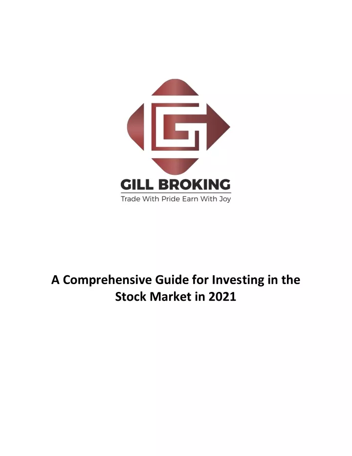 a comprehensive guide for investing in the stock