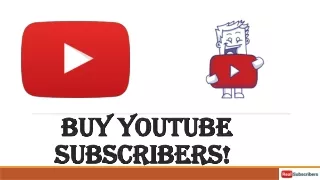 Buy YouTube Subscribers