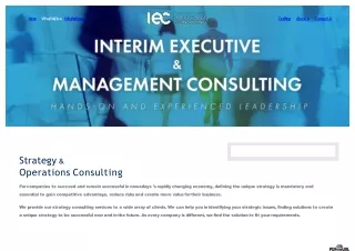 Interim Product Expansion Strategy USA | IEC LLC