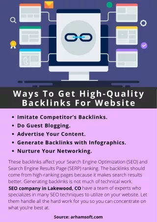 ways to get high quality backlinks for website