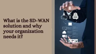 What is the SD-WAN solution and why your organization needs it?