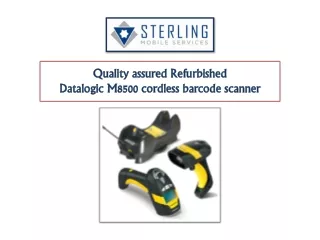 Get refurbished Datalogic M8500 cordless barcode scanner.